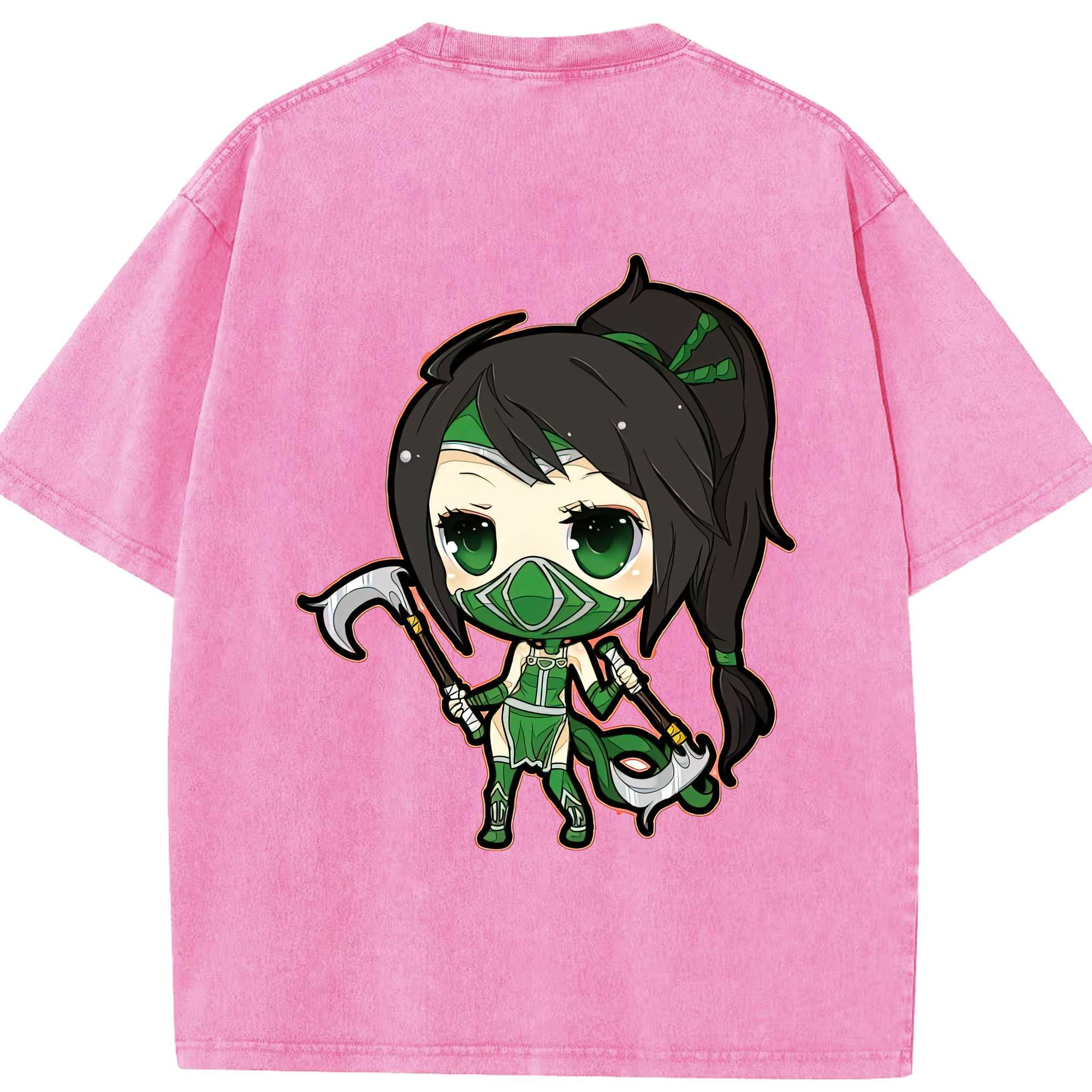 リーグ・オブ・レジェンド League of Legends LOL 綿100% ヴィンテージ風 半袖Tシャツ（背面プリント）
